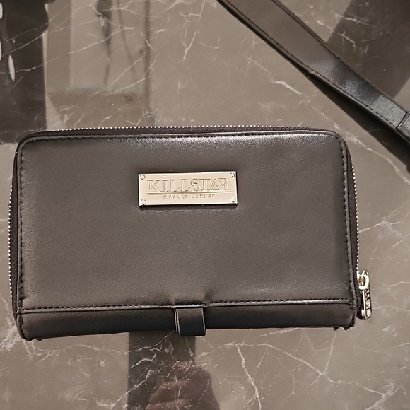 Killstar Black and Silver Studded Wallet - Picture 2 of 5